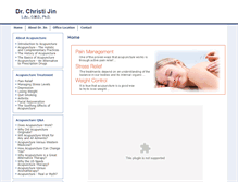 Tablet Screenshot of doctorjin.com